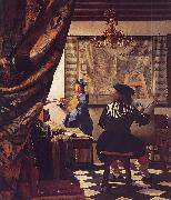 Johannes Vermeer The Art of Painting oil on canvas